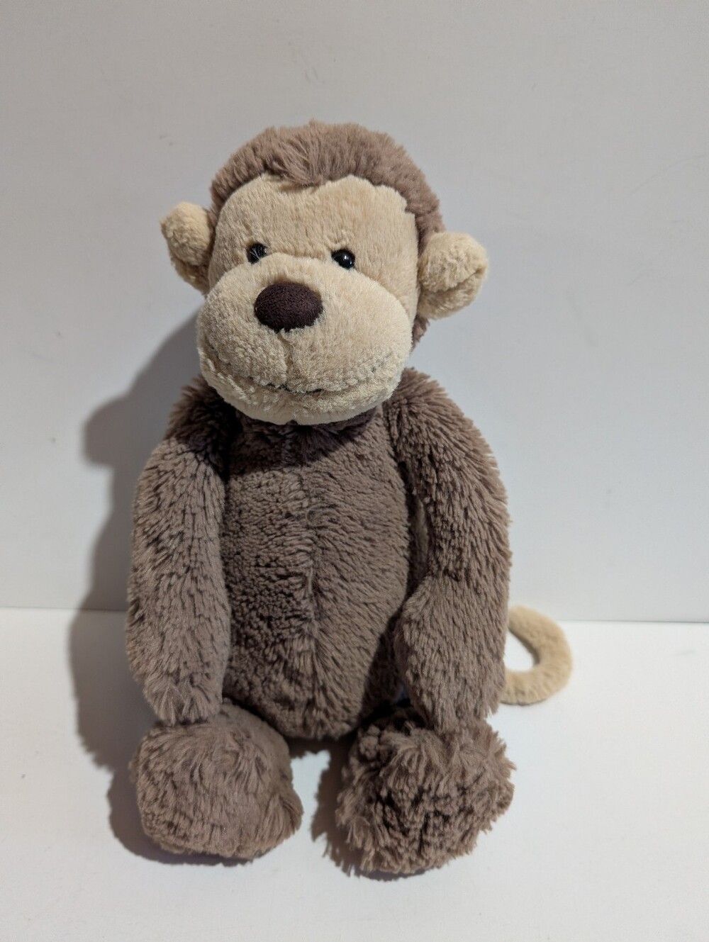 Jellycat Medium Bashful Monkey Stuffed Plush Animal Toy 12" Retired